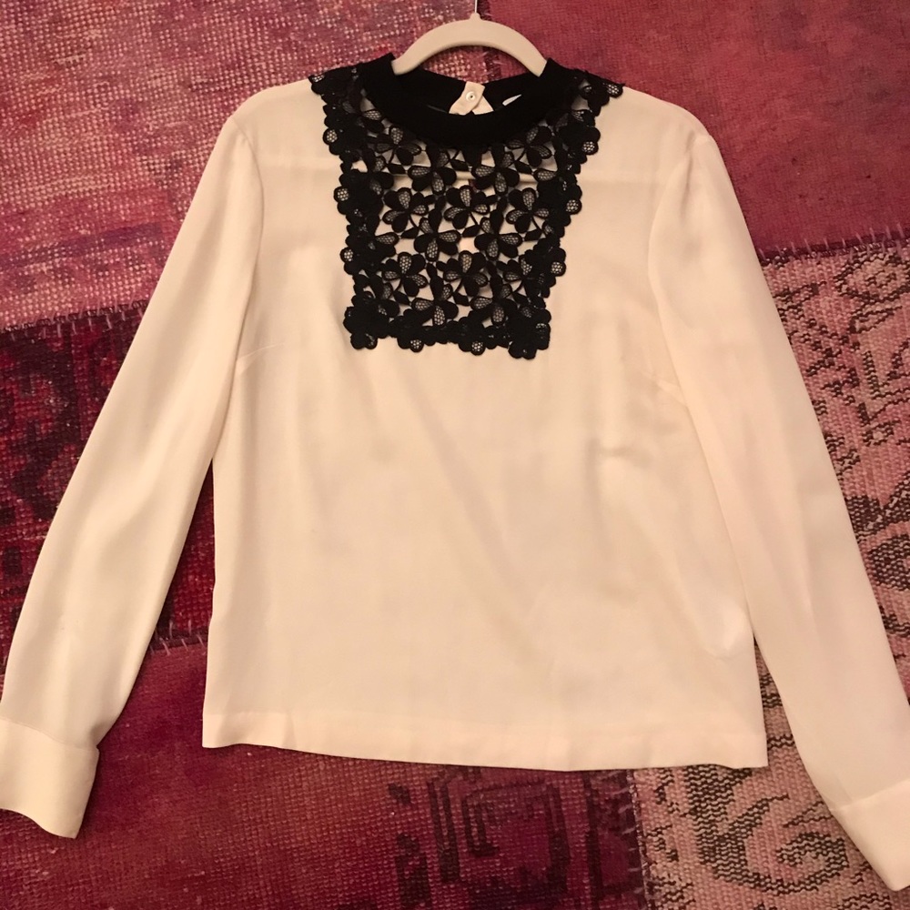 Lace A.L.C. Long Sleeve Top